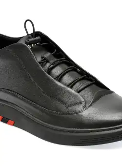 Ghete GRYXX negre, V200008, din piele naturala