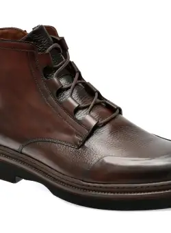 Ghete LE COLONEL maro, 61652, din piele naturala