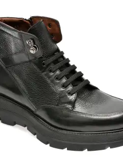 Ghete LE COLONEL negre, 67611, din piele naturala