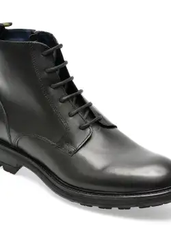 Ghete OTTER negre, 1475, din piele naturala