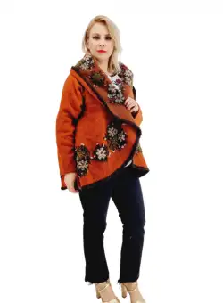 Haina din lana cu broderie Anisoara 14