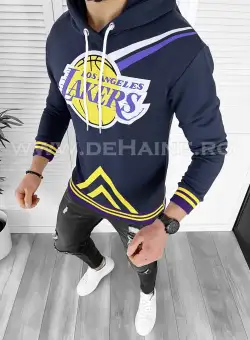 Hanorac barbati bleumarin slim fit K013 26-4