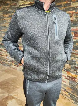 Hanorac DownHill gri Granchio