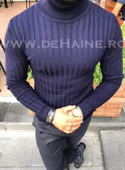 Helanca barbati slim fit bleumarin B2739 N3-4.5*