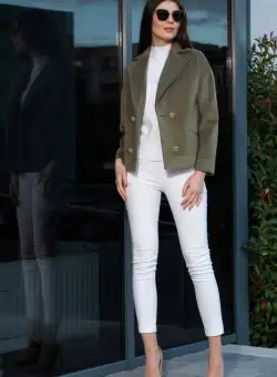 Jacheta 829 kaki Sentierri