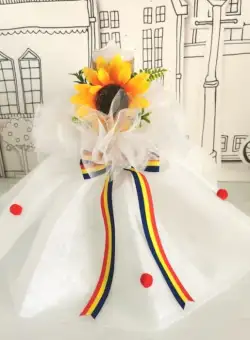 Lumanare Botez , Lucrata Manual Model XXII