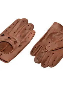 Manusi EPICA maro, B9, din piele naturala