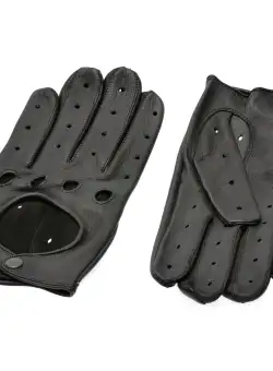 Manusi EPICA negre, B9R, din piele naturala