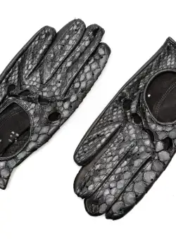 Manusi EPICA negre, D6P, din piele naturala