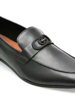 Mocasini ALDO negri, AMADEUS007, din piele naturala