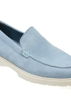 Mocasini casual ALDO albastri, 13737388, din piele intoarsa