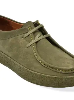 Mocasini casual GRYXX kaki, M71802, din nabuc