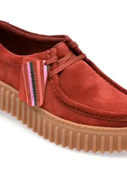 Mocasini CLARKS visinii, TORHBEE, din piele intoarsa