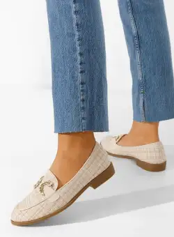 Mocasini dama Belerda bej