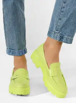 Mocasini dama verzi Artea