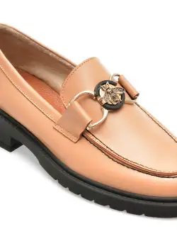 Mocasini EPICA maro, 31451, din piele naturala