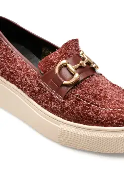 Mocasini EPICA visinii, EY100, din piele intoarsa