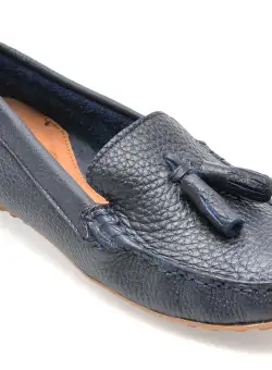 Mocasini FLAVIA PASSINI bleumarin, 201, din piele naturala
