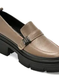 Mocasini GRYXX gri, 387340, din piele naturala