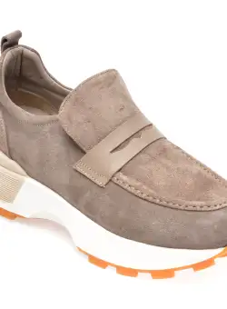 Mocasini GRYXX gri, 4597785, din piele intoarsa