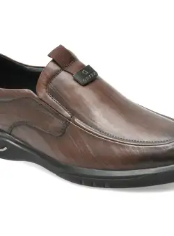 Mocasini GRYXX maro, 5306, din piele naturala