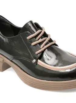 Mocasini GRYXX negri, 471902, din piele naturala lacuita