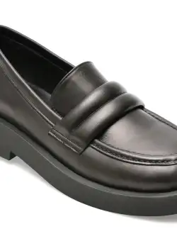 Mocasini MOLLY BESSA negri, 6293257, din piele naturala