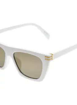 Ochelari de soare ALDO albi, 13725307, din pvc