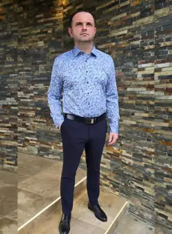 Pantalon 307440 bl Tyrone Paolo Rossi