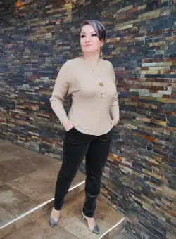 Pantalon Mirna castagna Iber