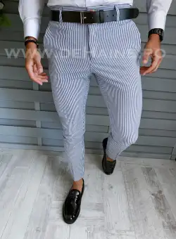 Pantaloni barbati eleganti B1852 11-4 E ~