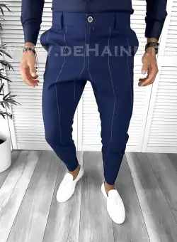Pantaloni barbati eleganti regular fit B9163 13-4 E ~