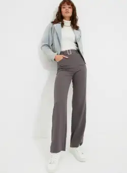 Pantaloni dama Study gri