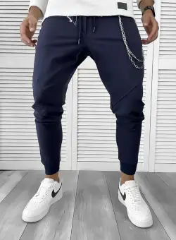 Pantaloni de trening bleumarin conici 12111 33-3.2