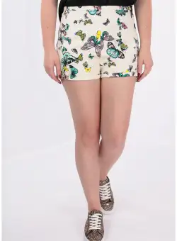 Pantaloni scurti cu fluturi