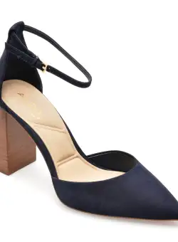 Pantofi ALDO bleumarin, MILLGATE412, din nabuc