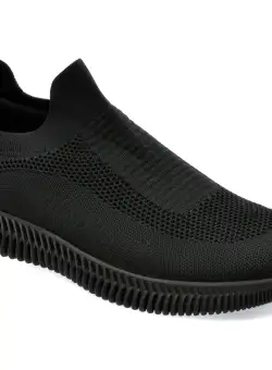 Pantofi ALDO negri, AKAI001, din material textil