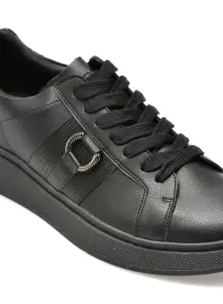 Pantofi ALDO negri, VALDES004, din piele ecologica