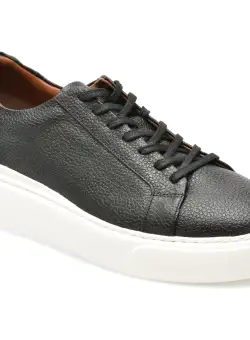 Pantofi AXXELLL negri, AYK003, din piele naturala