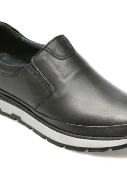 Pantofi AXXELLL negri, SY703, din piele naturala