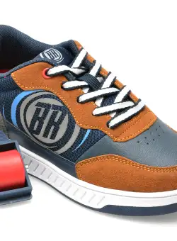 Pantofi BREEZY ROLLERS bleumarin, 2212310, din piele ecologica