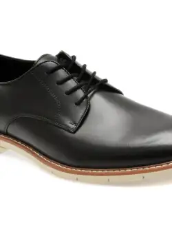 Pantofi casual ALDO negri, FARO0011, din piele naturala