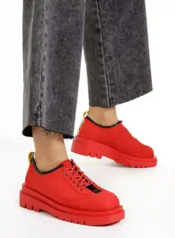 Pantofi casual Barona Rosii