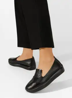 Pantofi casual dama Evadea negri