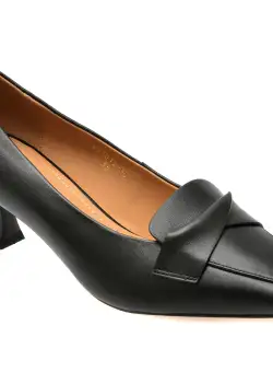 Pantofi casual EPICA negri, 3, din piele naturala
