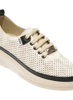 Pantofi casual GRYXX bej, 212609, din piele naturala