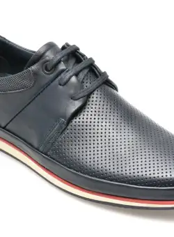 Pantofi casual GRYXX bleumarin, M68191, din piele naturala