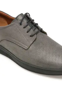 Pantofi casual GRYXX gri, 33946, din nabuc