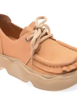 Pantofi casual GRYXX maro, 33787, din piele naturala