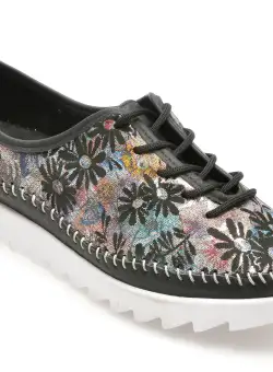 Pantofi casual GRYXX negri, 2438, din piele naturala